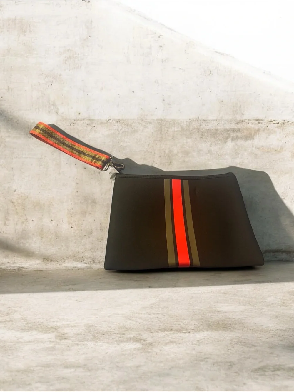 Haute Shore Beth Bello Neoprene Wristlet Pouch.